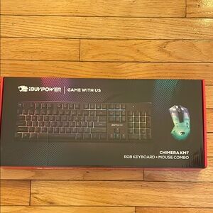 Chimera KM7 RGB Keyboard and Mouse Combo - Black